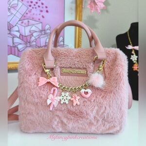 Pink Winter Wonderland Purse Chain